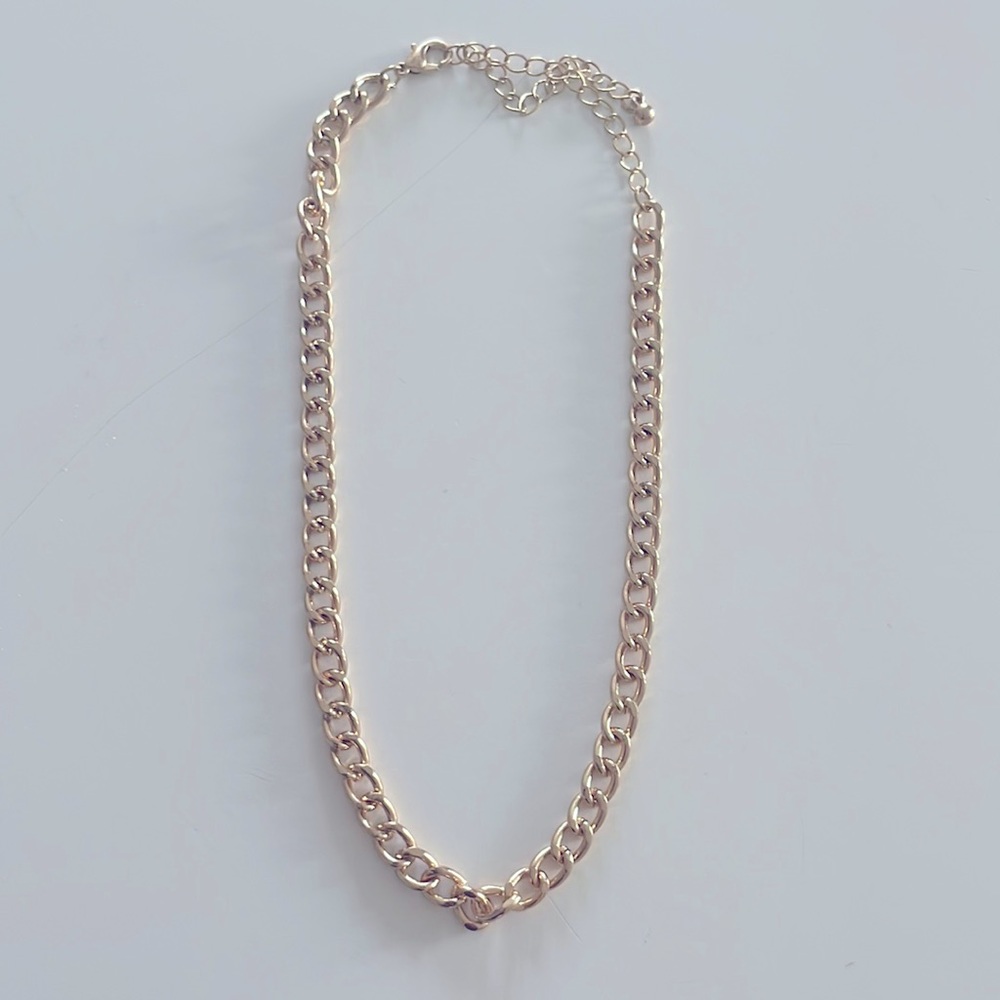 Cute gold choker necklace/anklet